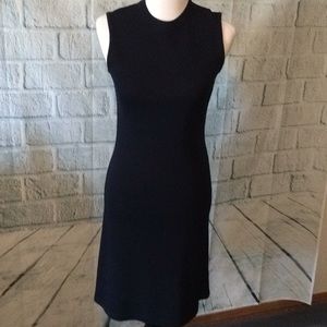 St John Knit Dress Navy Blue